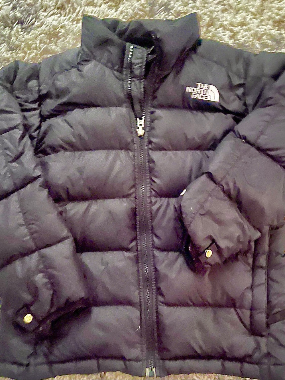The North Face Kids Black Puffer Coat